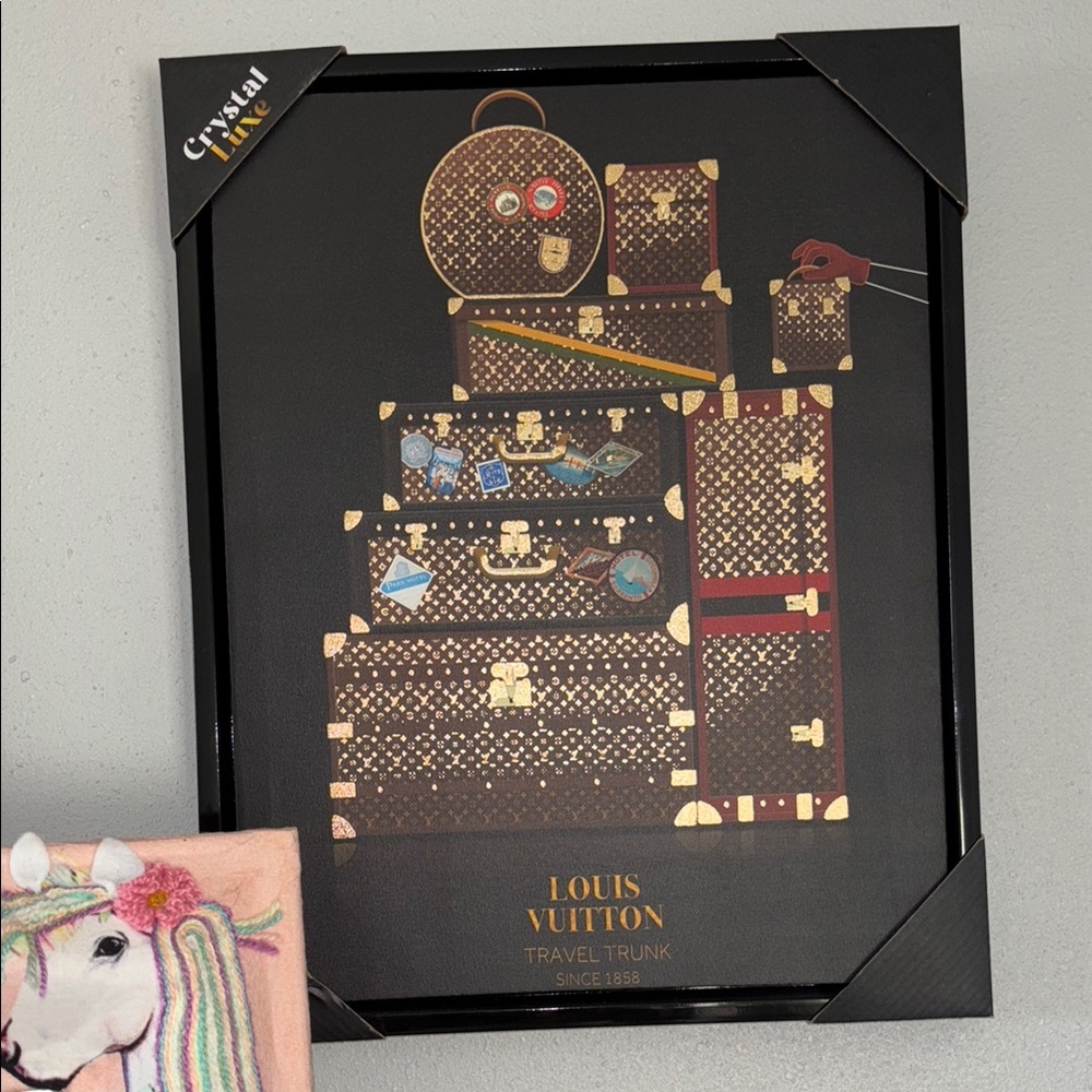Louis Vuitton Travel Trunk Art Print